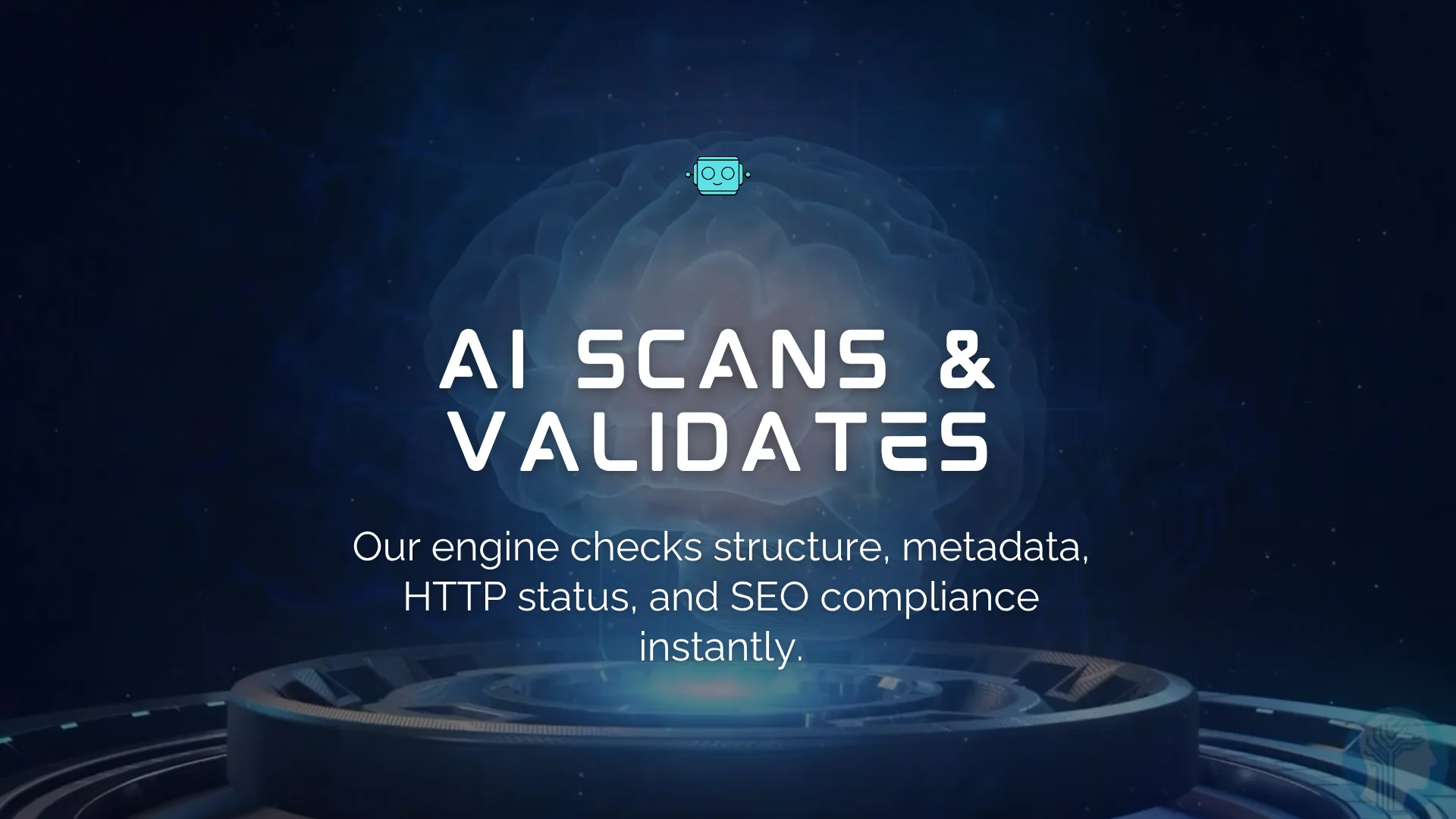 AI Scans and Validates