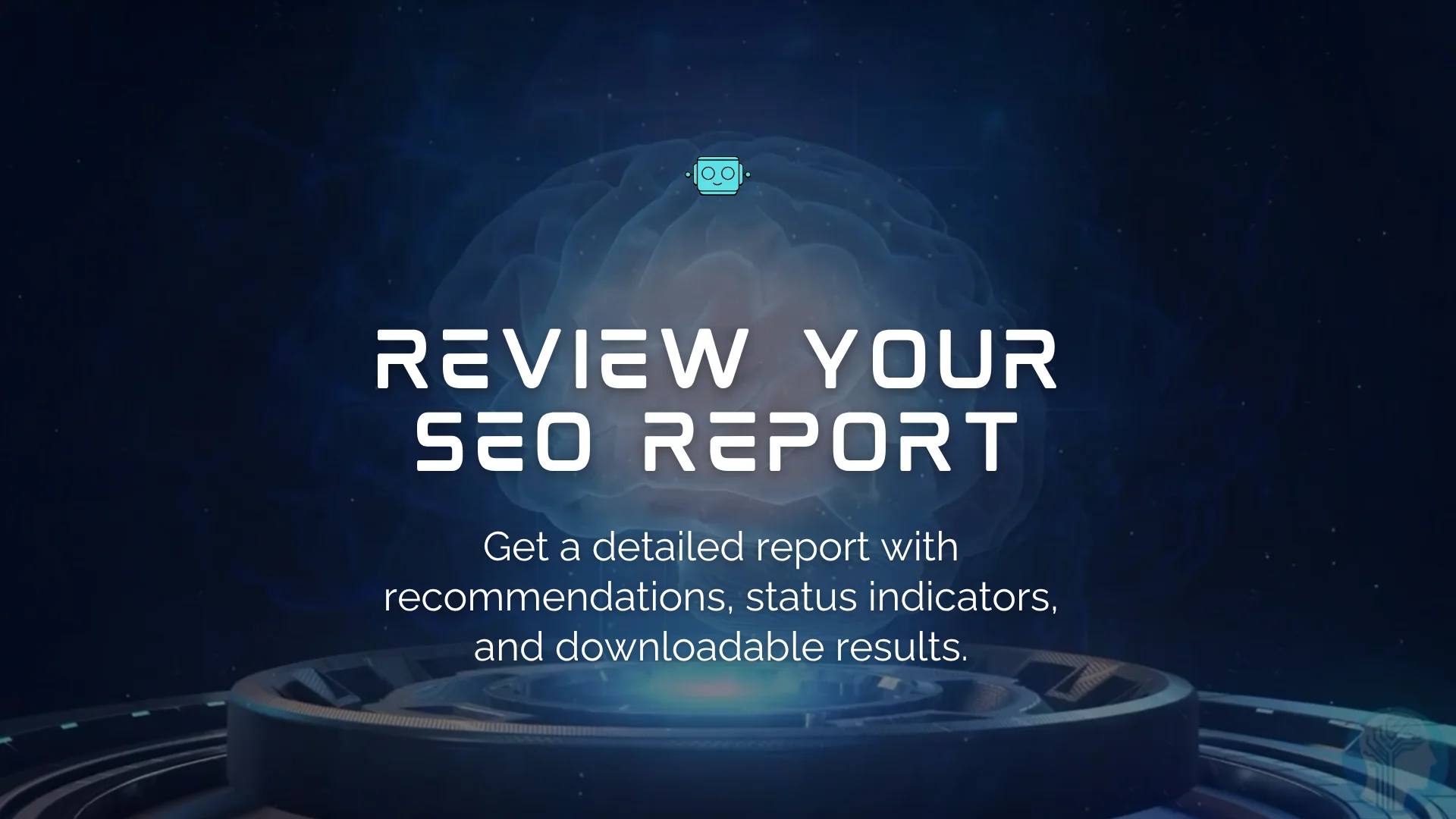 Review Your SEO Report